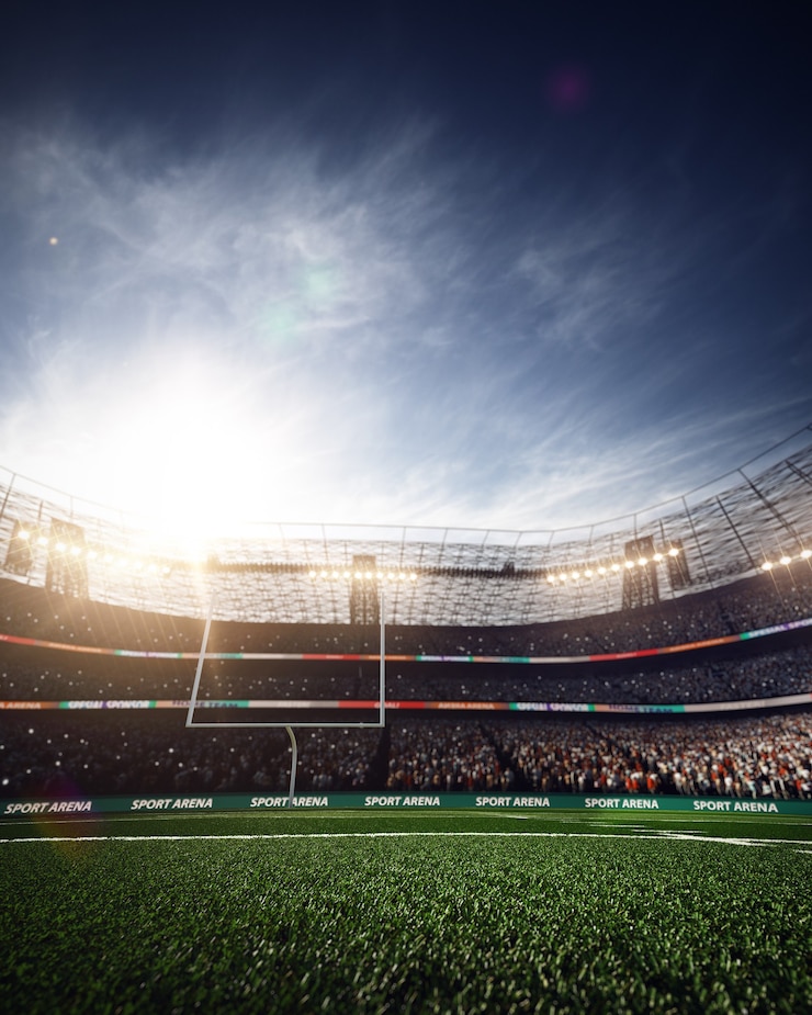 Foto amerikaans voetbalstadion