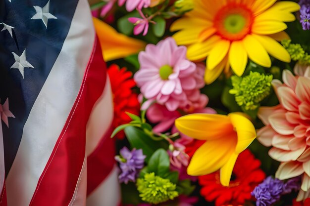 Foto amerikaanse onafhankelijkheidsdag achtergrond vlag achtergrond amerikaanse vlag achtergrond