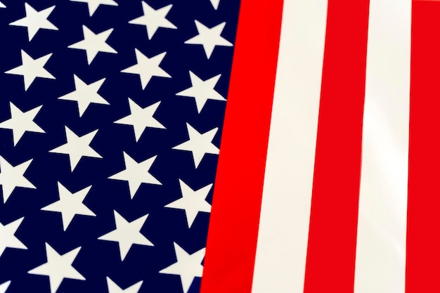 Amerikaanse vlag achtergrond banner nationale Amerikaanse vlag hoge kwaliteit illustratie