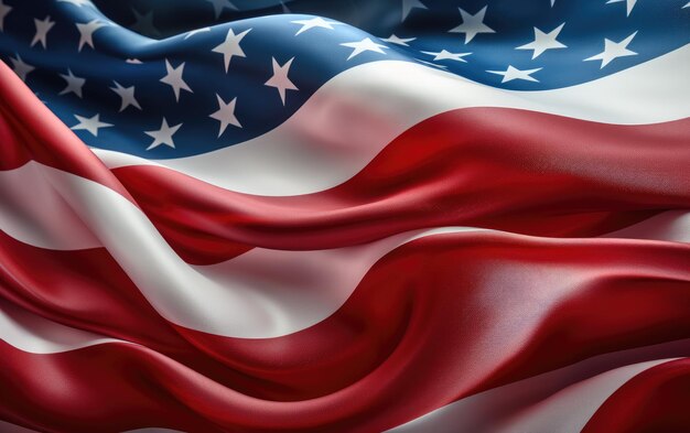 Amerikaanse vlag USA vlag staten sterren op de vlag viering van de vlag onafhankelijkheidsdag
