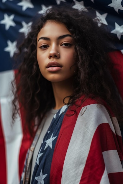 Amerikaanse vlag van de Verenigde Staten van Amerika