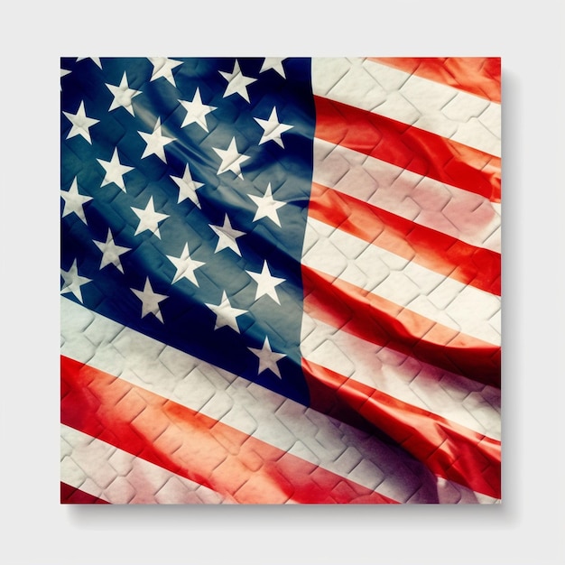 Amerikaanse vlag van de Verenigde Staten van Amerika