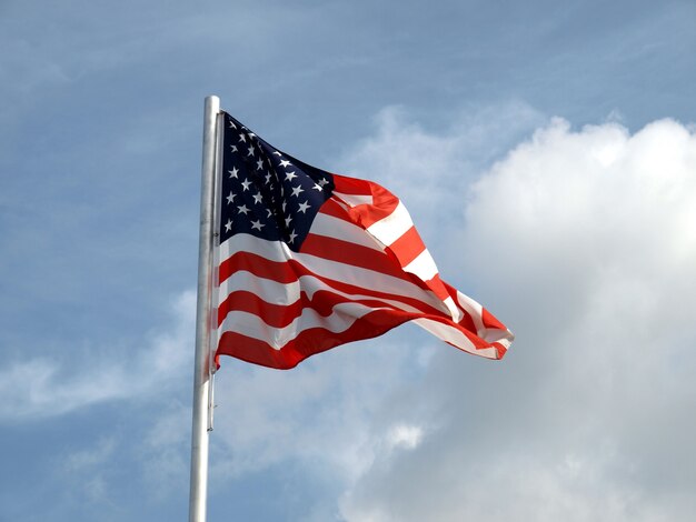 Amerikaanse vlag van de verenigde staten