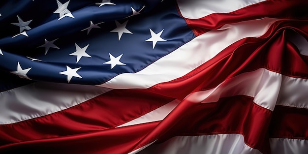 Amerikaanse vlag voor Memorial Day 4 juli Labor Day