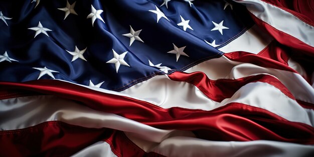Amerikaanse vlag voor Memorial Day of 4th of July