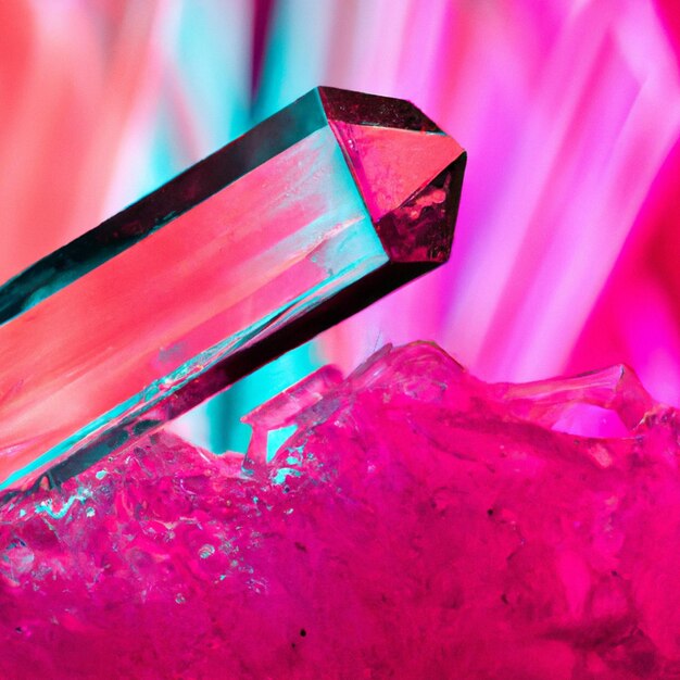 Amethist roze kristallen Edelstenen Minerale kristallen in de natuurlijke omgeving Textuur van kostbaar