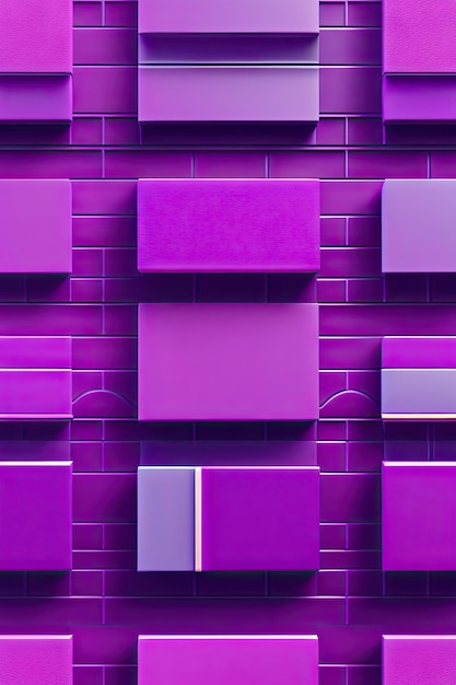 Amethyst brick texture