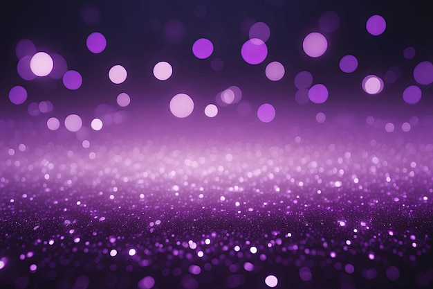 Amethyst Glow Glitter achtergrond in paars