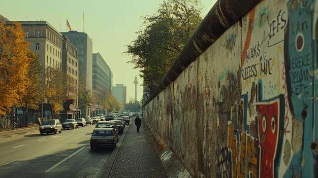 Amidst the hustle and bustle of modern life the East Side Berlin Wall39s remnants offer a glimpse into the city39s past a tangible link to a time of division and strife