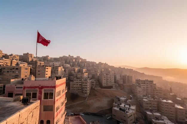 Amman the citadel and the downtown