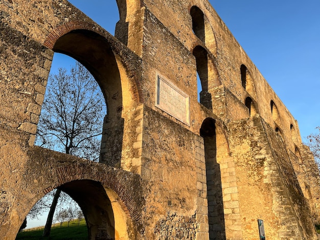 Amorieten aquaduct. Een 16e-eeuws aquaduct dat de vestingstad Elvas van water voorzag.