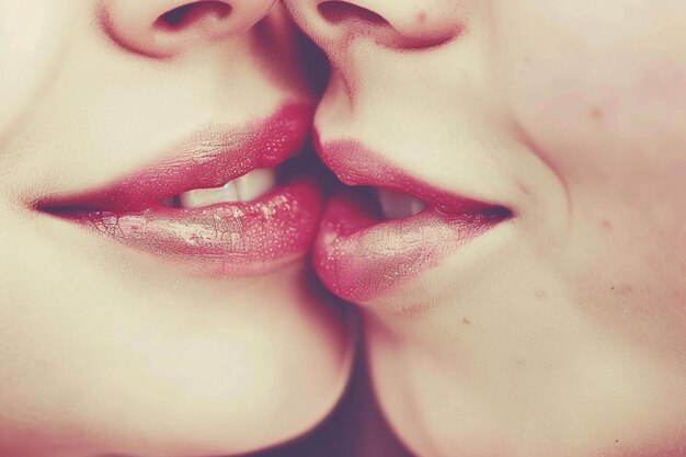 Photo amorous bliss kissing day