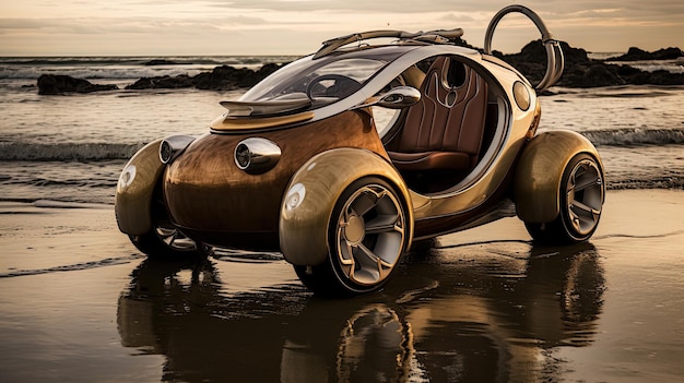 Amphibious smart car