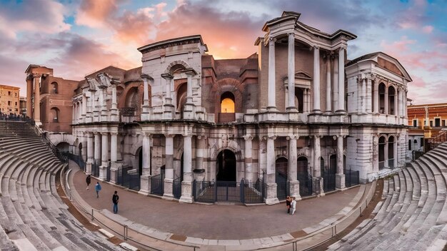 Photo amphitheater in tarragona spain