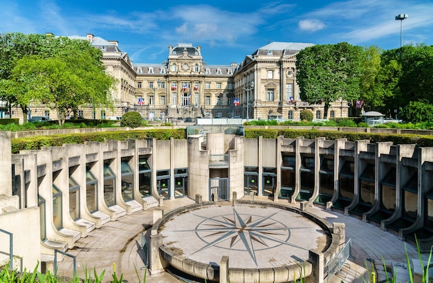 Amphitheatre and the Prefecture of Lille in the Republic Square. France