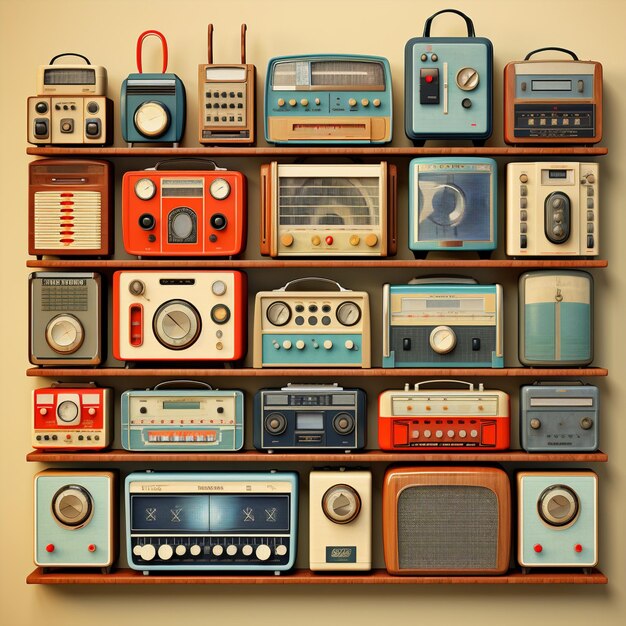 Photo amplifying memories historic radios and their stories