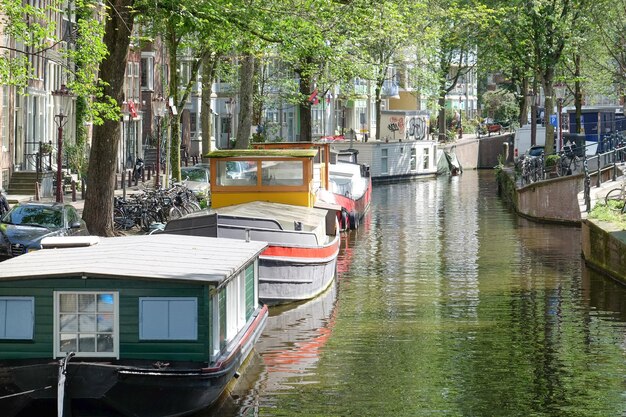 Amsterdam city in the netherlands