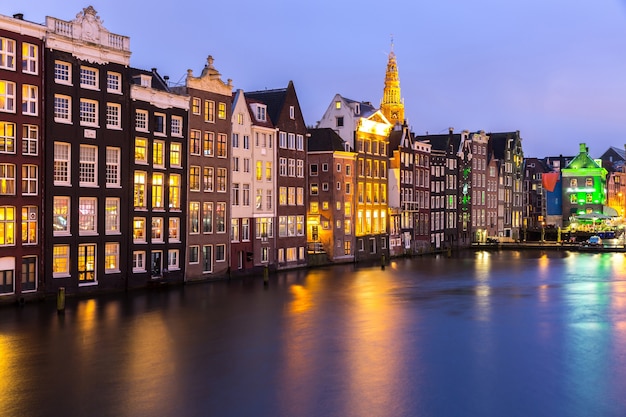 Амстердам в сумерках