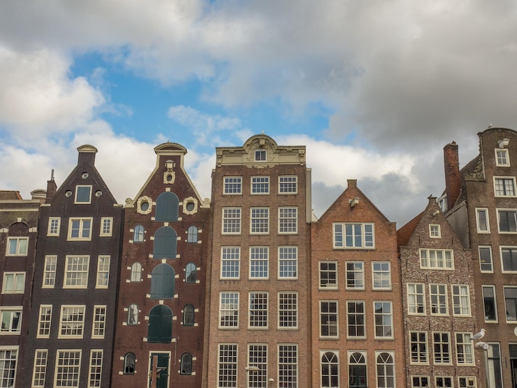 Foto amsterdam in nederland