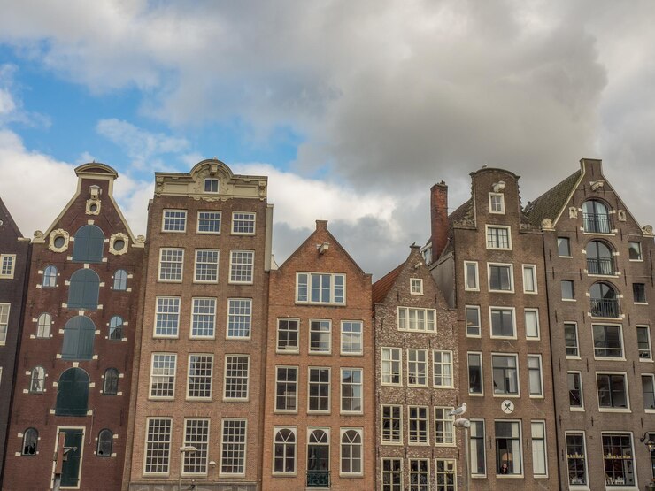 Foto amsterdam in nederland