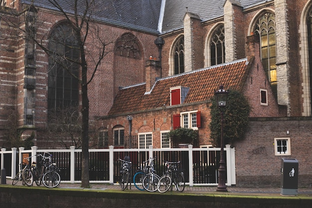 Amsterdam Netherlands Amsterdam architecture buildings Amsterdam cityscape in winter