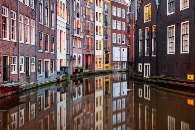 Amsterdam Netherlands Narrow Canals