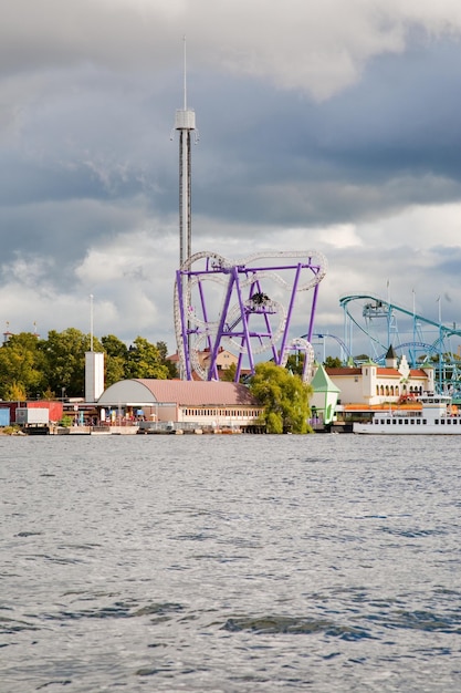 Photo amusement park in sockhokm