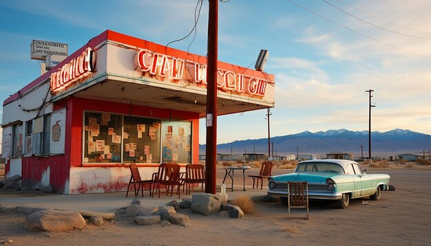 写真 アメリカの砂漠の風景 1980年代の写真