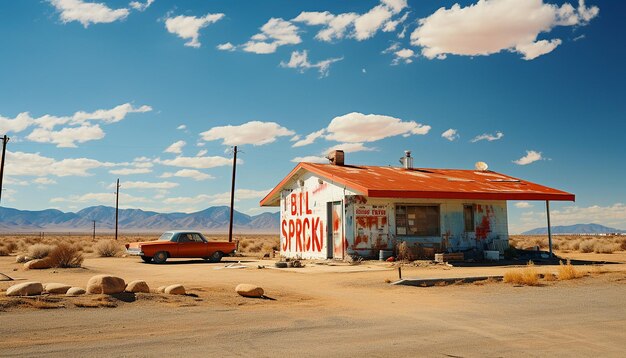 写真 アメリカの砂漠の風景 1980年代の写真