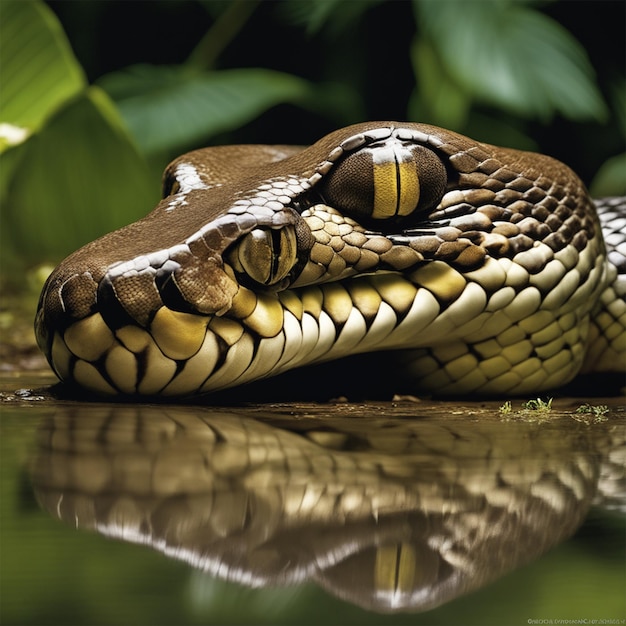 Anaconda wildlife photography