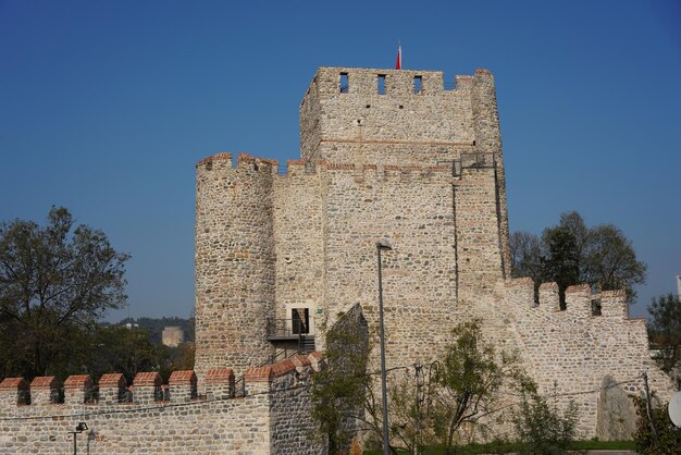 Anadolu Hisari kasteel in Istanbul Turkije