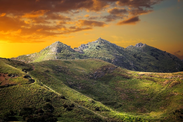 Anaga mountain in Tenerife Spain Europe