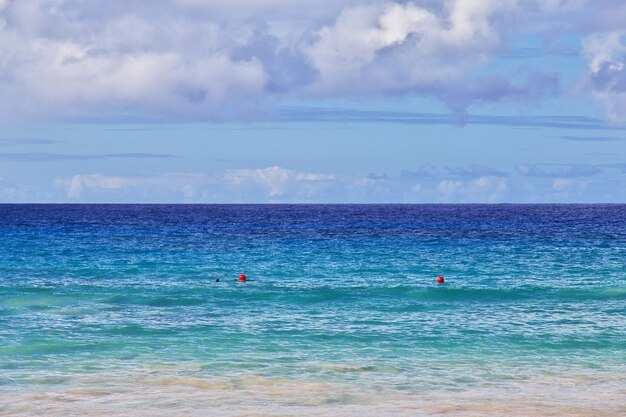 Anakena Beach op Rapa Nu Easter Island, Chili