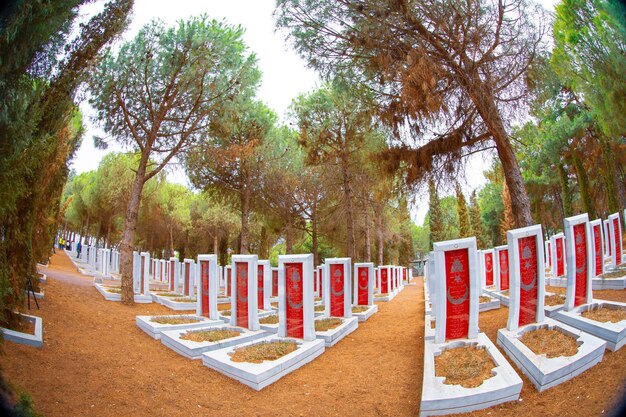 anakkale Martyrs Memorial military cemetery