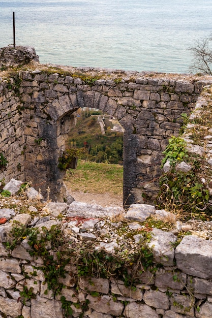 The Anakopia Fortress is a defensive structure a historical landmark in the city of New Athos