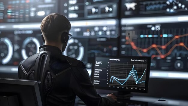 Analyse van complexe datasets met behulp van technologie en machine learning De rol van data science concept data analysis technology machine learning data science complexe datasets