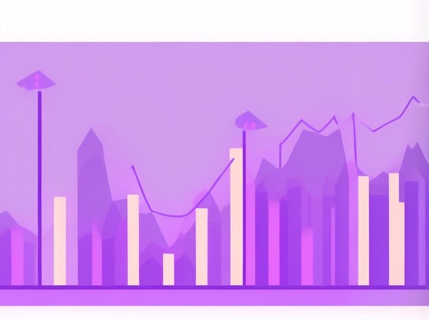 Analyseren van financiële trends Kandelaargrafiek van aandelenmarktactiviteiten