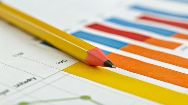 Photo analytical chart analysis