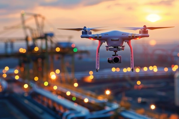 Analyze the impact of drone surveillance on infras generative ai