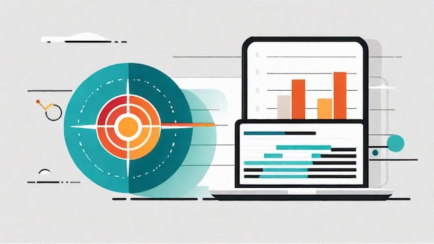 Photo analyzing big data trends and insights