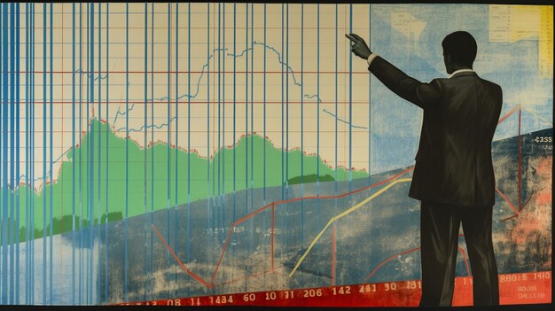 Photo analyzing the current state of the economy