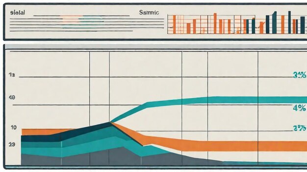 Photo analyzing seismic activity data trends