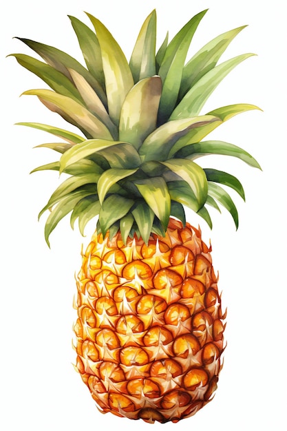 Ananas Clipart Aquarel Pine Apple