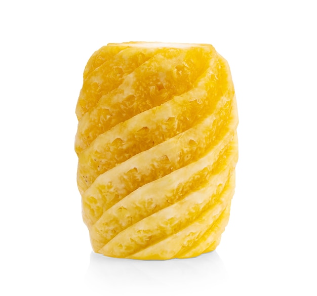 Ananas geïsoleerd op een witte ondergrond