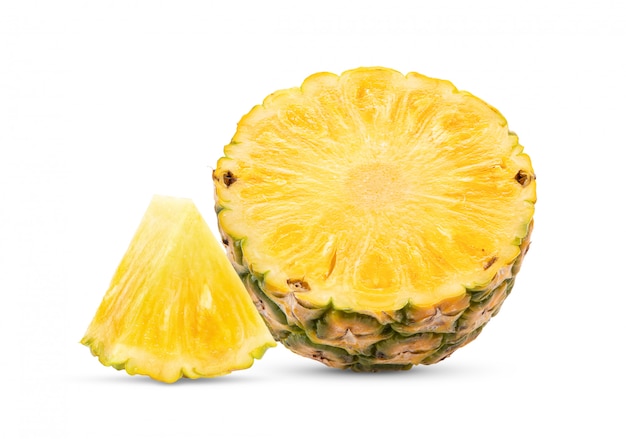 Ananas geïsoleerd op wit