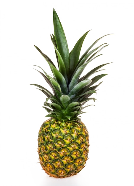 Foto ananas geïsoleerd