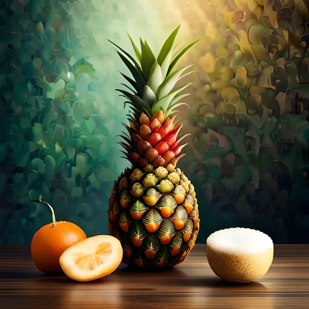 Ananas gezond fruit en heerlijk ananassap