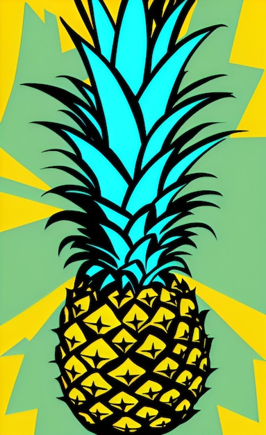 Photo ananas style