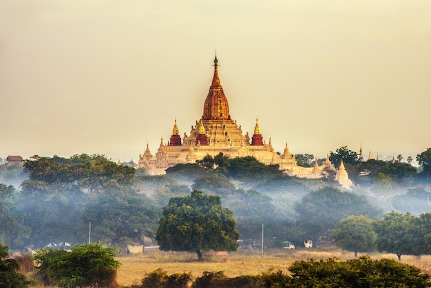 Ananda temple in Bagan Myanmar