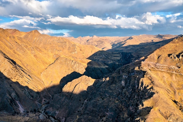 Canyon di ananiso in perù